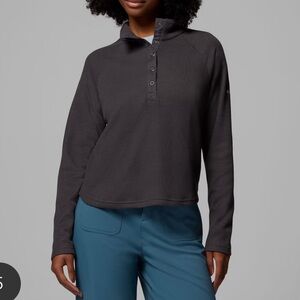 (NWT) Women's Holly Hideaway™ Waffle Half Snap Shirt